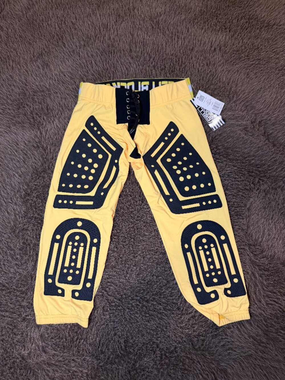 CellBlock 13 CBS004 Stryker Pant Yellow Black NWT Men’s Large